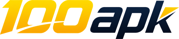 100 apk official brand logo